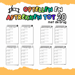 optellen en aftrekken tot 20 met brug eerste leerjaar