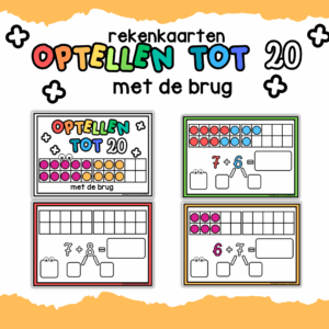 optellen tot 20 met brug spel